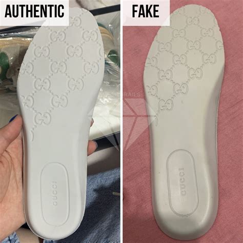 fake not gucci slides|authentic gucci shoes serial number.